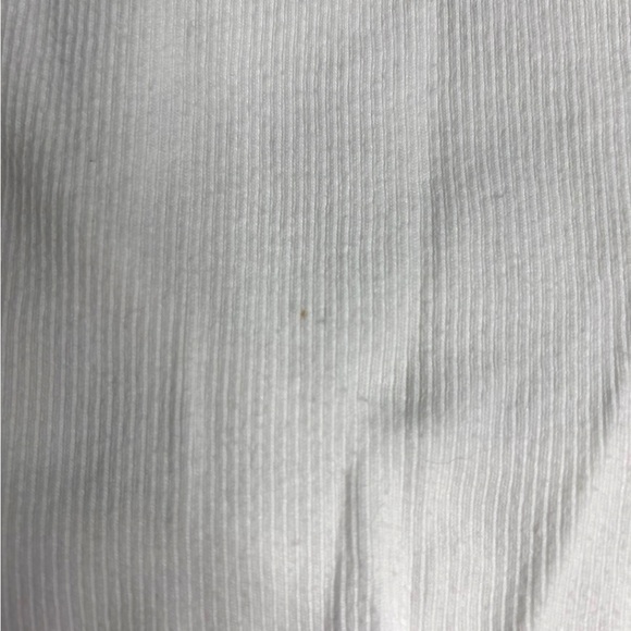 ✨EUC✨ FIVE J. Crew 100% Cotton Ribbed Stretchy Tank Tops In White Size M - Picture 14 of 14